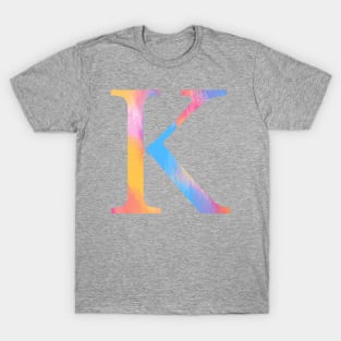 Sunrise Kappa Letter T-Shirt